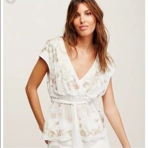 NWT FREE PEOPLE BLOUSE SIZE MEDIUM